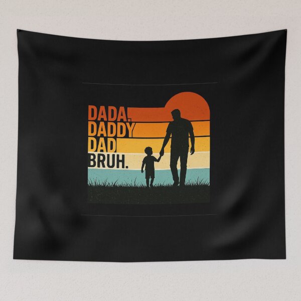 Item preview, Dada Daddy Dad Bruh Shirt Men Funny Fathers Day Dad Vintage designed and sold by diyoor.