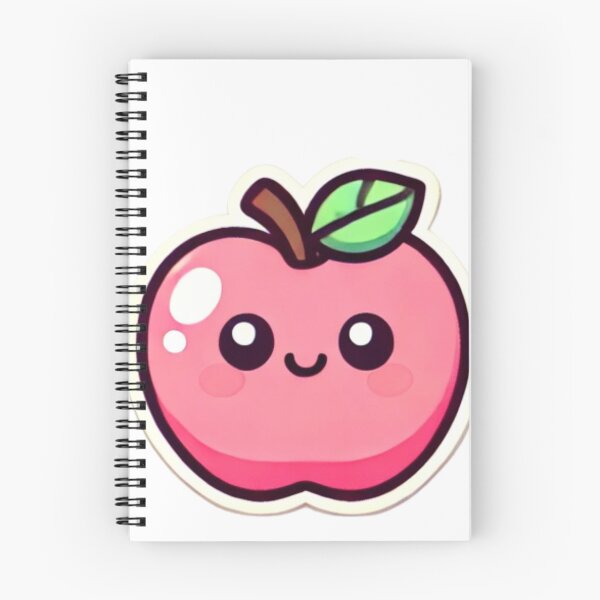 Artikelvorschau, Kawaii Apfelaufkleber entworfen und verkauft von edleon.