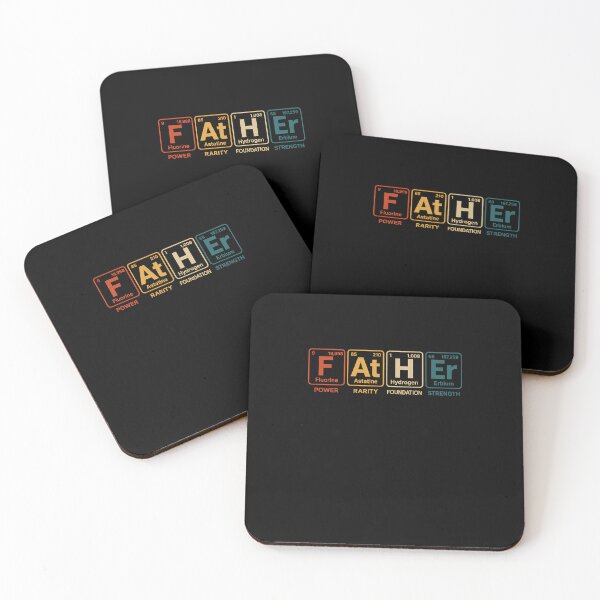 Item preview, Father Men Elements Periodic Table Dad designed and sold by diyoor.