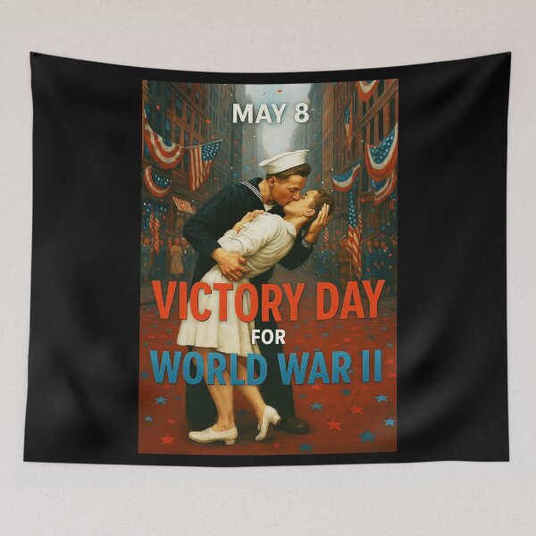 Item preview, Victory Day – Iconic WWII Kiss in Times Square  designed and sold by MySheetMusicArt.