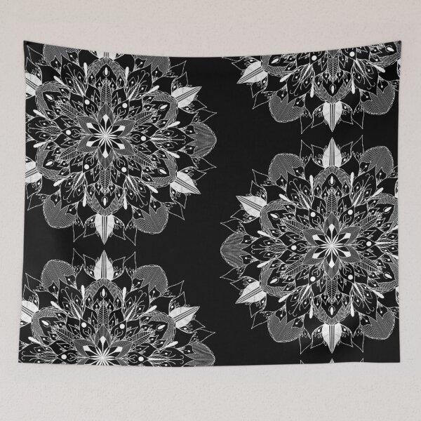 Item preview, Infinite Mandala-Black designed and sold by MIK's SHOP.