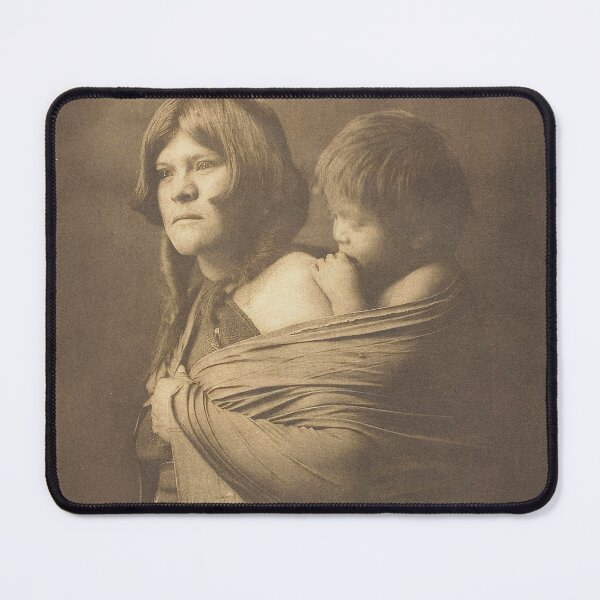 Item preview, A Hopi Mother by Edward S. Curtis – Historic Native American Photograph designed and sold by paulo silveira.