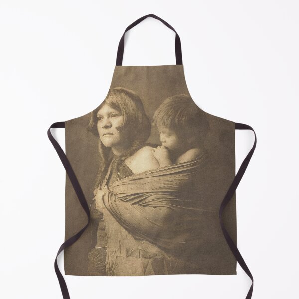 Item preview, A Hopi Mother by Edward S. Curtis – Historic Native American Photograph designed and sold by paulo silveira.