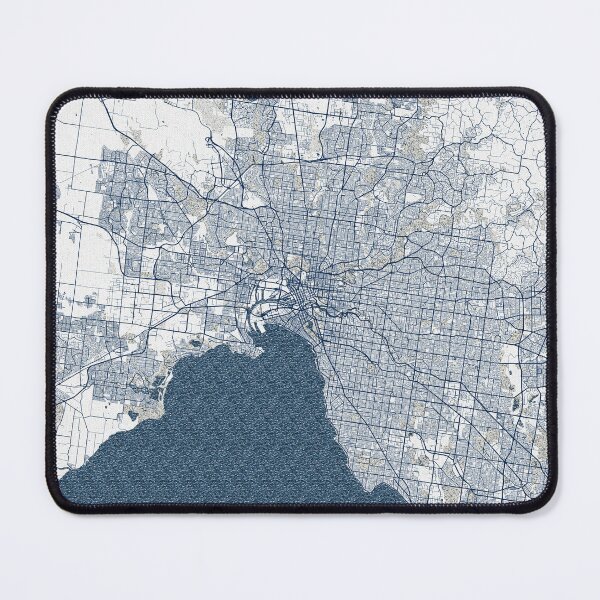 Item preview, Melbourne City Map of Australia - Coastal designed and sold by deMAP.