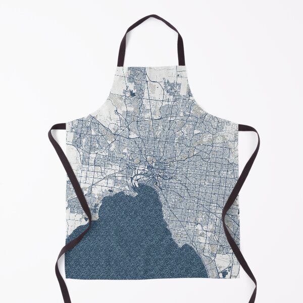 Item preview, Melbourne City Map of Australia - Coastal designed and sold by deMAP.