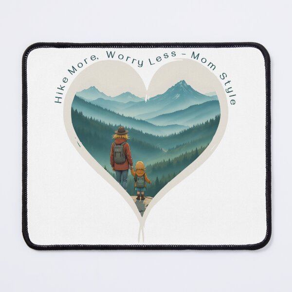 Item preview, Hike More, Worry Less – Mom Style designed and sold by wildexperience.