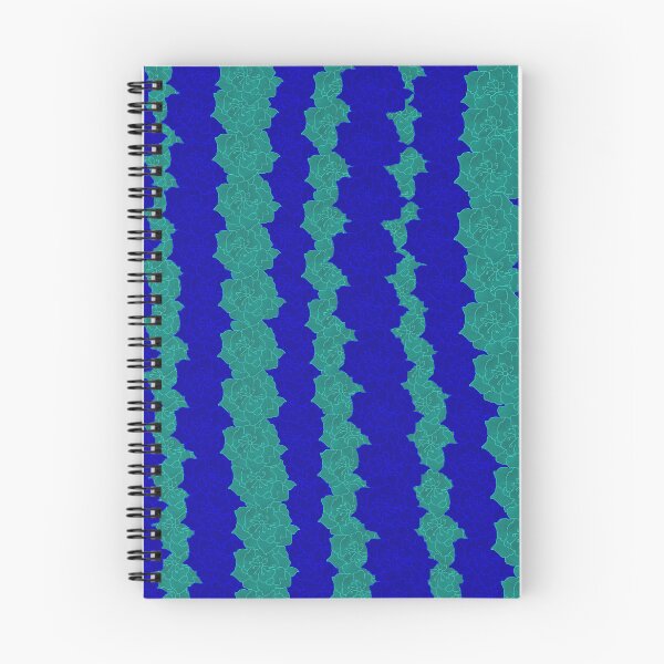 Aperçu de l'œuvre Collage de fleurs bleues et turquoises créée et vendue par rainestore.