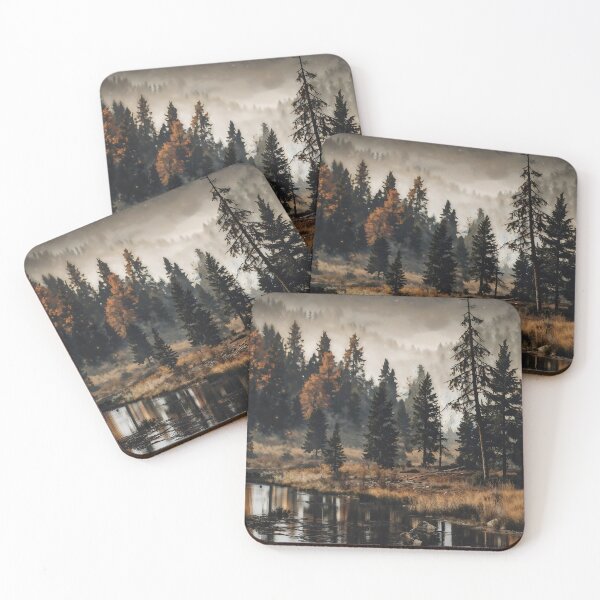 Item preview, nature landscape Bieszczady Beskidy forest Poland | dejco.art designed and sold by dejco.art.