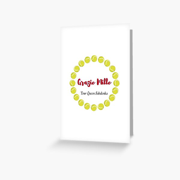 Item preview, Grazie Mille Sabalenka designed and sold by ShrimpAndGrits.
