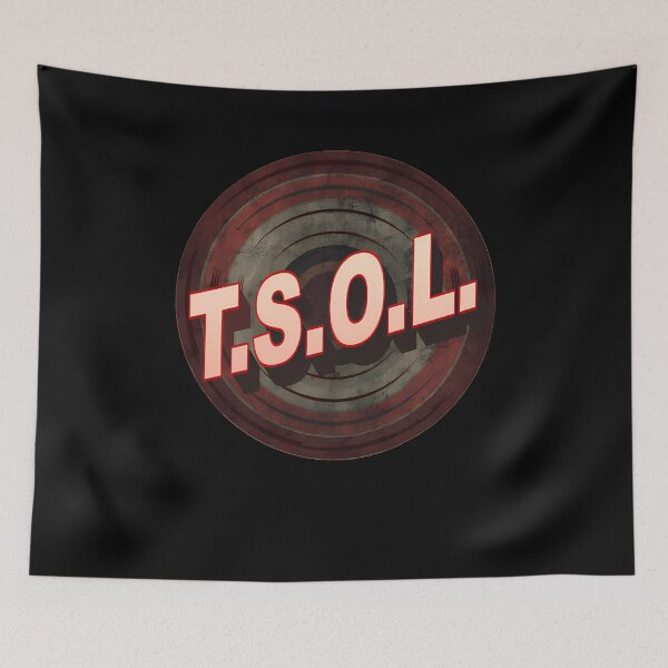 Item preview, T.S.O.L Band 80s 90s - Vintage designed and sold by vsropatn.