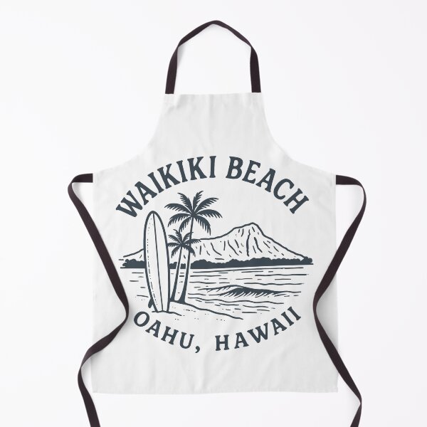 Artikelvorschau, Waikiki Beach Hawaii Vintage T-Shirt | Oahu Surf Retro Grafik-T-Shirt für Männer, Frauen und Jugendliche entworfen und verkauft von splonkss.