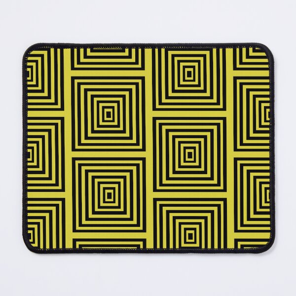 Item preview, Ma8ick yellow & black square retro style   designed and sold by Ma8ick.