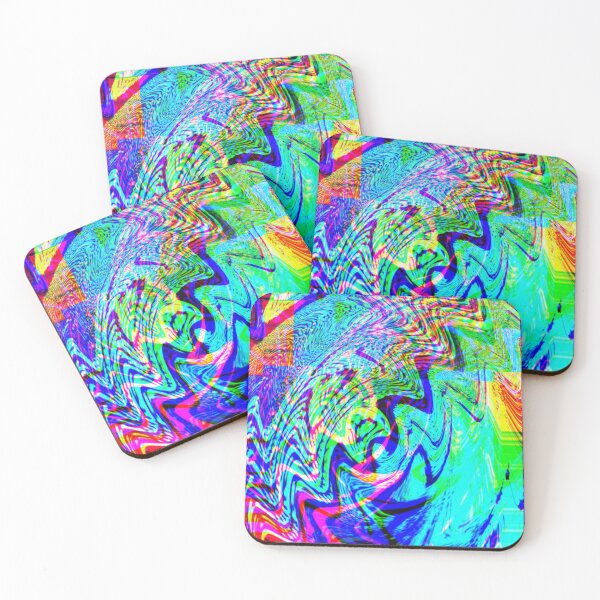 Item preview, Warped Trippy Rainbow Pattern  designed and sold by SavantSnails.
