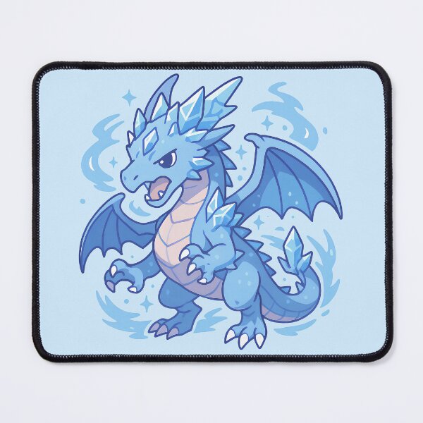 Item preview, Chibi Frost Dragon designed and sold by Pastel Purrade.