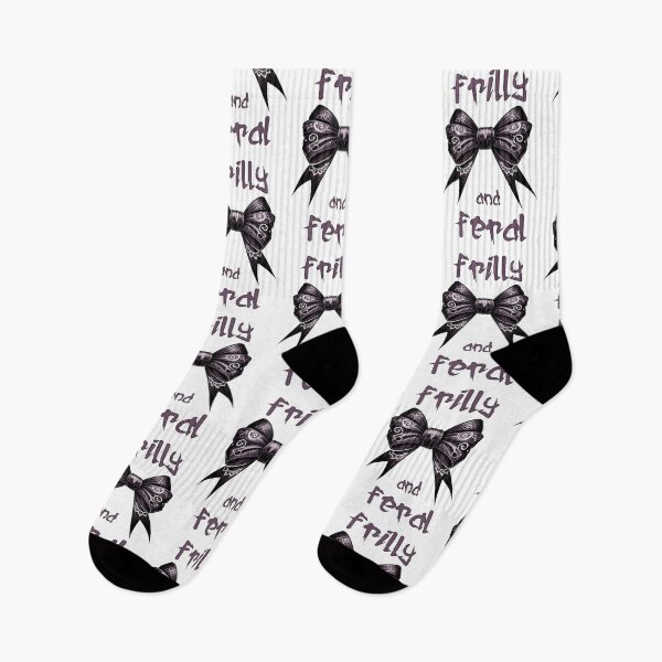 Item preview, Frilly and Feral – Kawaii Goth Bowcore Attitude designed and sold by KatelynMitalski.