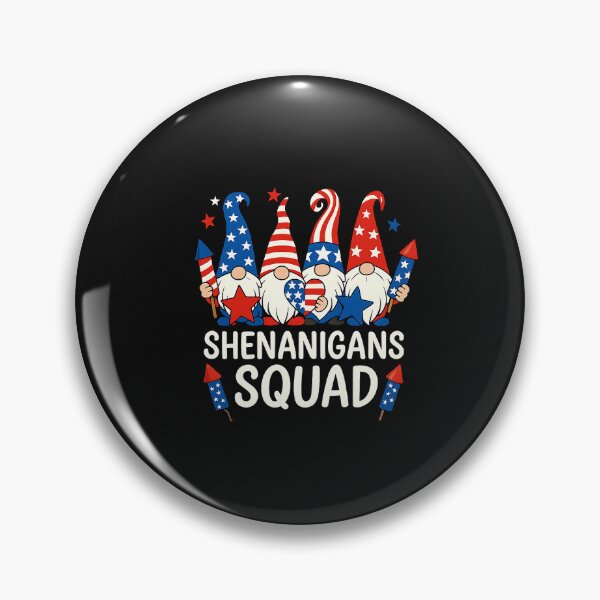 Item preview, Patriotic Gnomes 4th Of July Shirt  Funny Shenanigans Squad designed and sold by TalalosART.