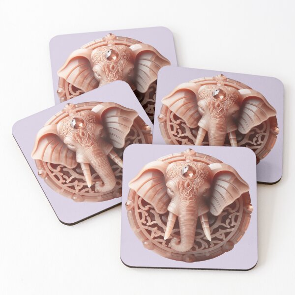 Item preview, Elephant emblem designed and sold by Animals - WildSpirit.