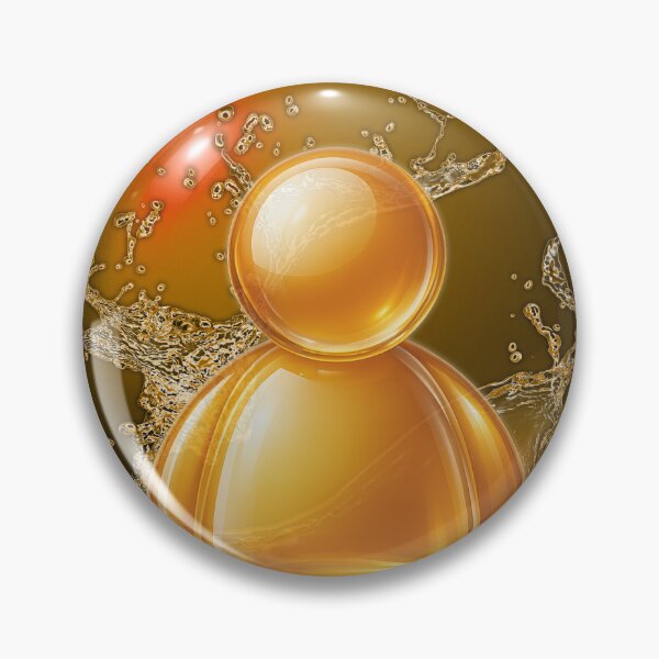 Item preview, Glass Aero Icon - Orange designed and sold by CultureEmporium.