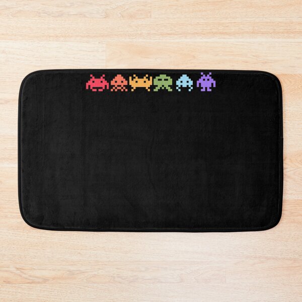 Item preview, Space Invaders Pixel Art Rainbow Aliens Classic designed and sold by JustPOD.