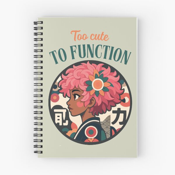 Item preview, Too Cute to Function: Retro Pop Art Illustration designed and sold by IAPICTURE.