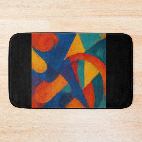 Item preview, Rhythms of Color – Abstract Expressionist Geometric Art designed and sold by MySheetMusicArt.
