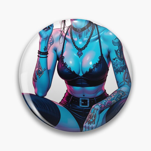 Item preview, Badass Punk Girl designed and sold by rajdigitalarts.