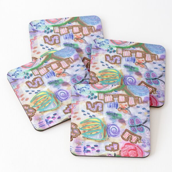 Item preview, Abstract Fun Candy Colors designed and sold by Sara's Art Shop.