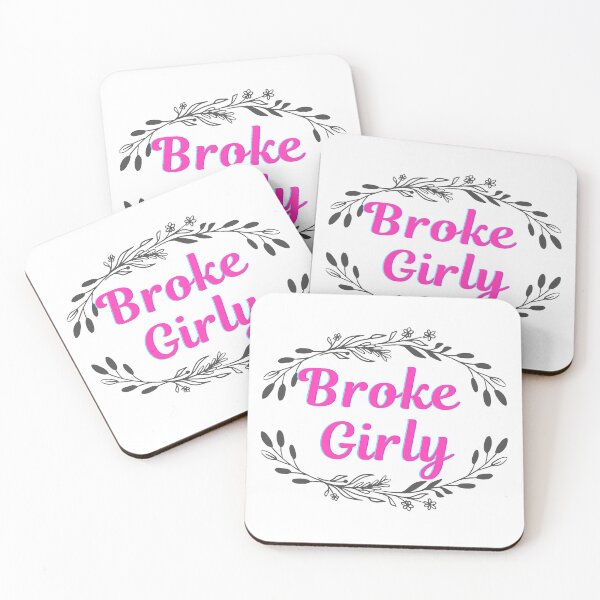 Item preview, Broke Girly designed and sold by RecessionTreats.