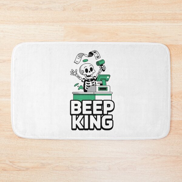 Item preview, Beep King Funny Skeleton Cashier designed and sold by Taans-Creation.