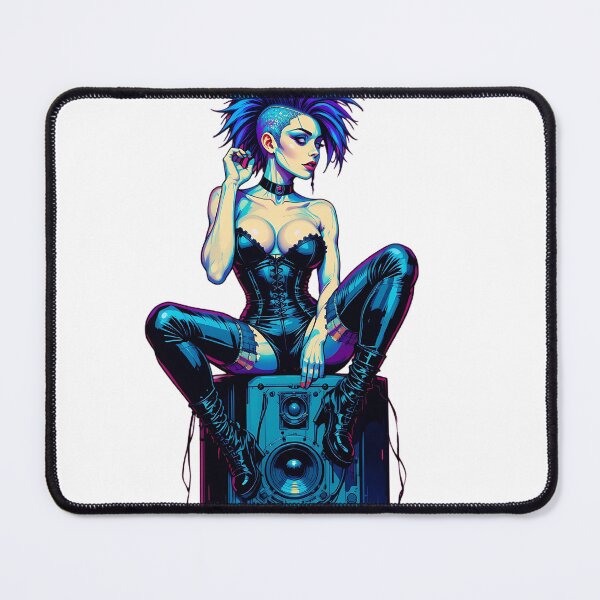 Item preview, Mohawk Babe Punk designed and sold by rajdigitalarts.