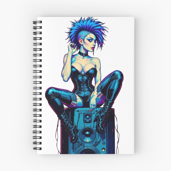 Item preview, Mohawk Babe Punk designed and sold by rajdigitalarts.