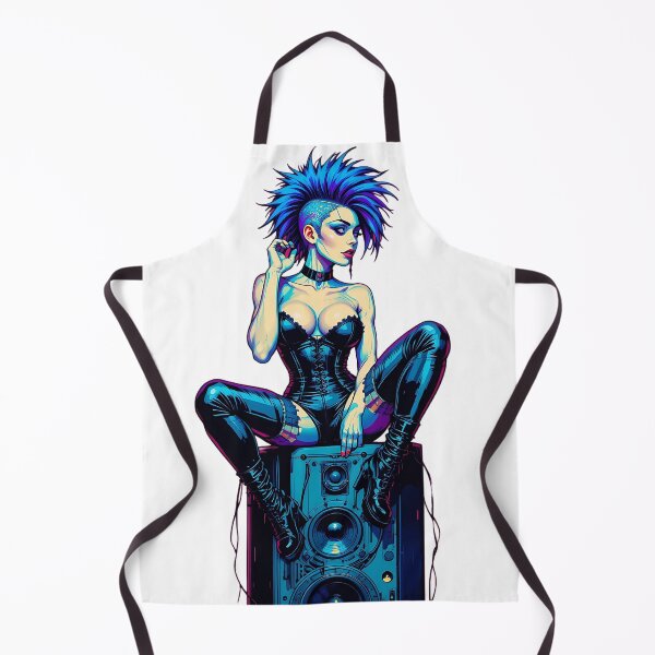 Item preview, Mohawk Babe Punk designed and sold by rajdigitalarts.