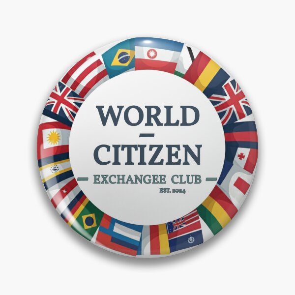 Item preview, Exchangee Club World Citizen designed and sold by exchangeeclub.