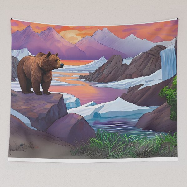 Item preview, Alaskan bear designed and sold by TinaMS123.