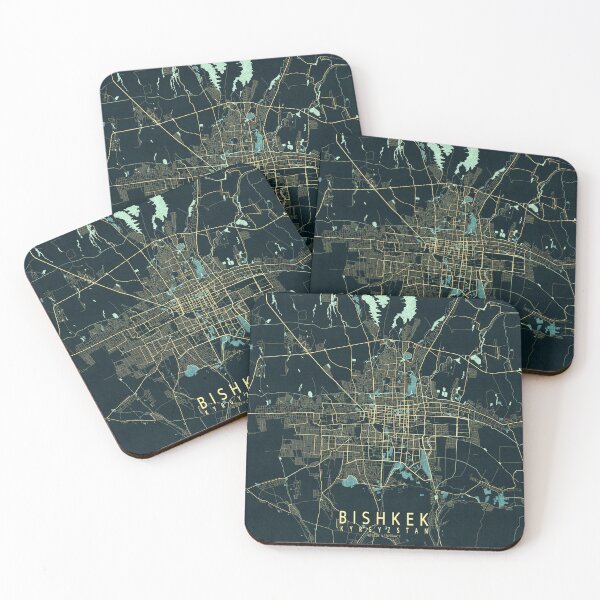 Item preview, Bishkek City Map of Kyrgyzstan - Summer designed and sold by deMAP.