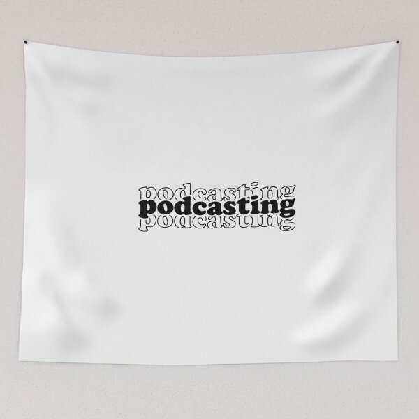 Item preview, Podcasting Vintage - Funny Podcasting Lover designed and sold by Oussinc.