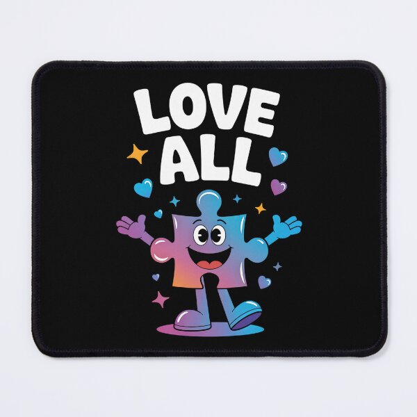 Item preview, Love All Inclusive Puzzle Piece Character designed and sold by Taans-Creation.