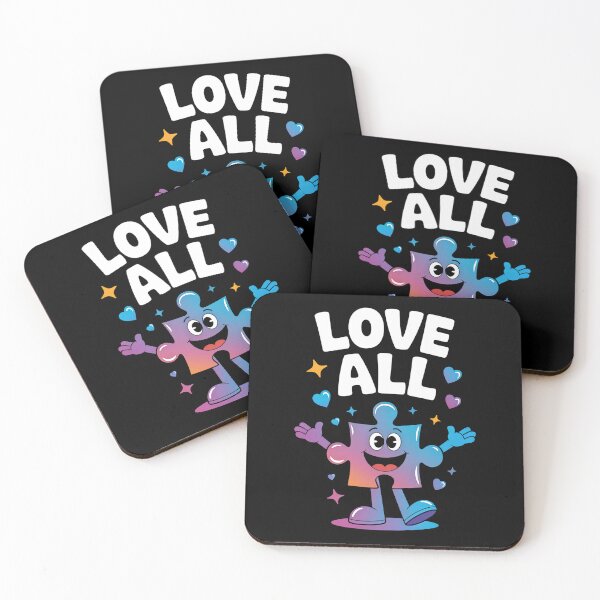 Item preview, Love All Inclusive Puzzle Piece Character designed and sold by Taans-Creation.