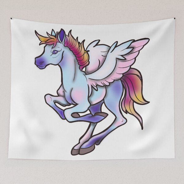 Item preview, A colorful Pegasus foal designed and sold by HoodRatSwagger.