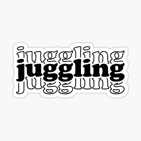 Item preview, Juggling Vintage - Funny Juggling Lover designed and sold by Oussinc.