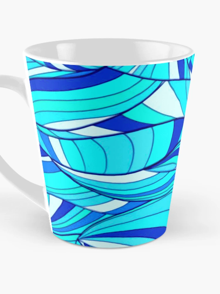 Thumbnail 3 of 4, Coffee Mug, Water Ripple Patterns designed and sold by ViaARTfactory.