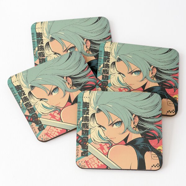 Item preview, girl with white hair designed and sold by BOZGO.