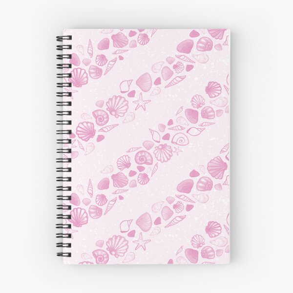 Item preview, Pink handpainted sea shell stripes designed and sold by Goddessart.
