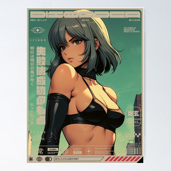 Item preview, punk girl in the city designed and sold by BOZGO.
