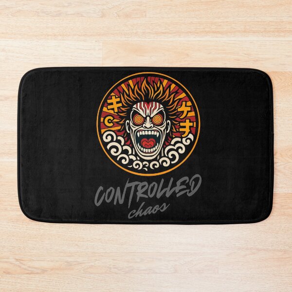 Item preview, Controlled Chaos: Fiery Manga Villain Design designed and sold by IAPICTURE.