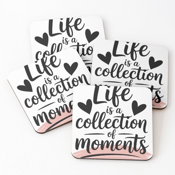 Item preview, Life Moments Inspirational Quote designed and sold by shadoweeekhan.