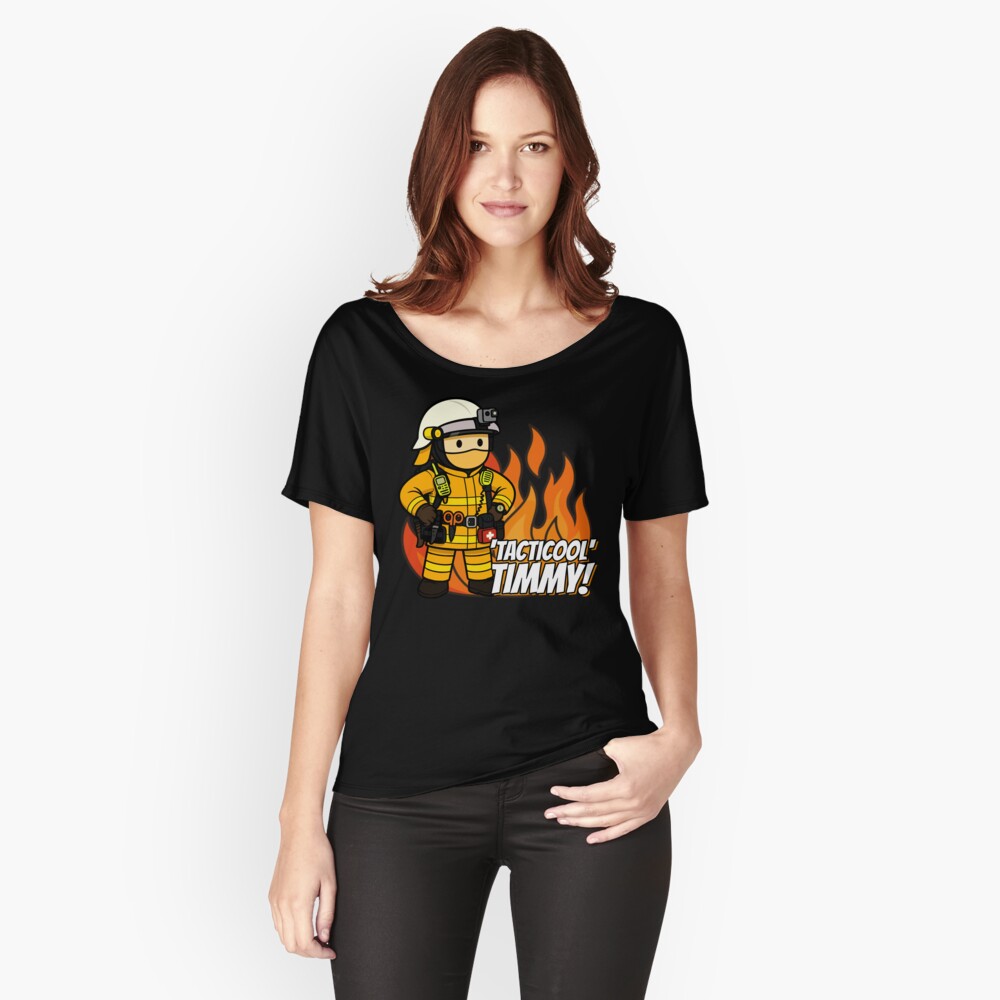 Vista previa del artículo con la obra «Camiseta ancha», diseñado y vendido por Flashover.