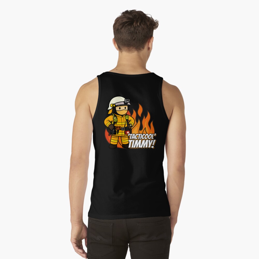 Vista previa del artículo con la obra «Camiseta de tirantes», diseñado y vendido por Flashover.