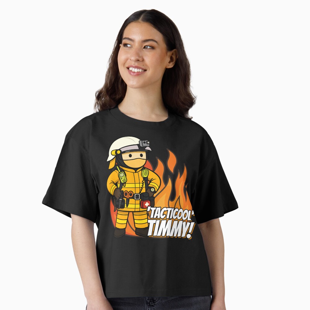 Vista previa del artículo con la obra «Camiseta holgada boxy», diseñado y vendido por Flashover.