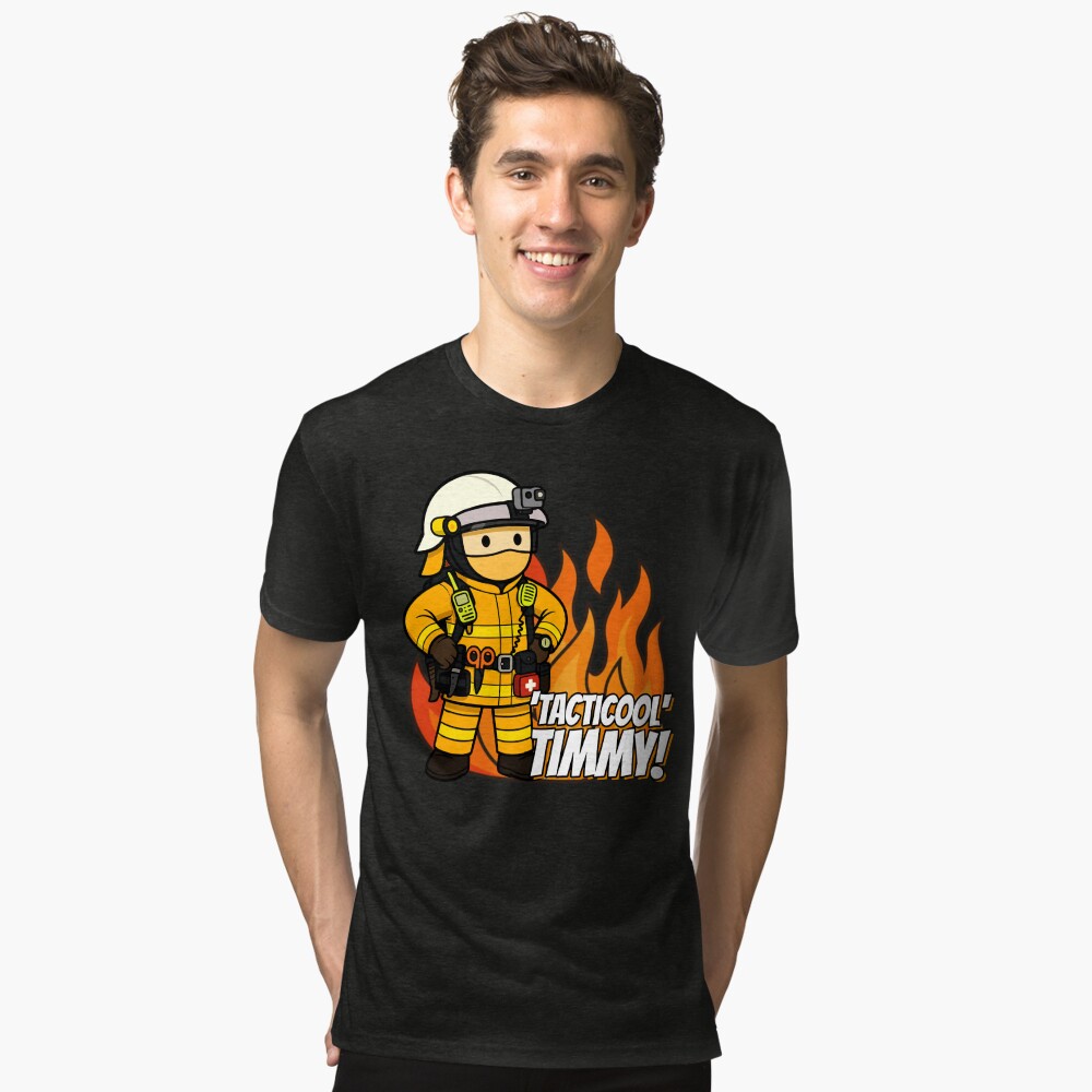 Vista previa del artículo con la obra «Camiseta de tejido mixto», diseñado y vendido por Flashover.